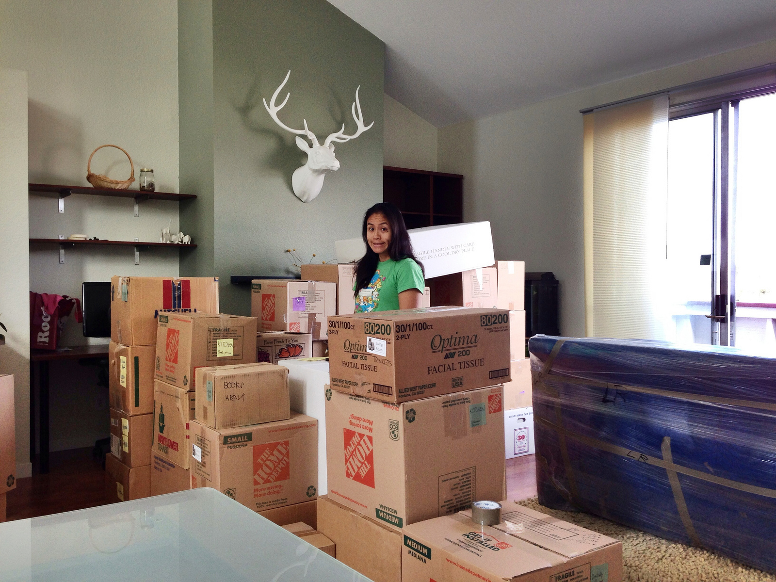 packing protecting watching